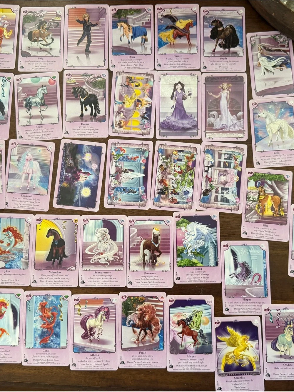 Bella Sara Classic Box Set 147 Cards Treasures, Royalty, Bella’s Ball Cards